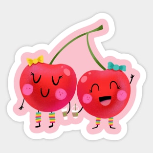 Besties get coffee together Sticker